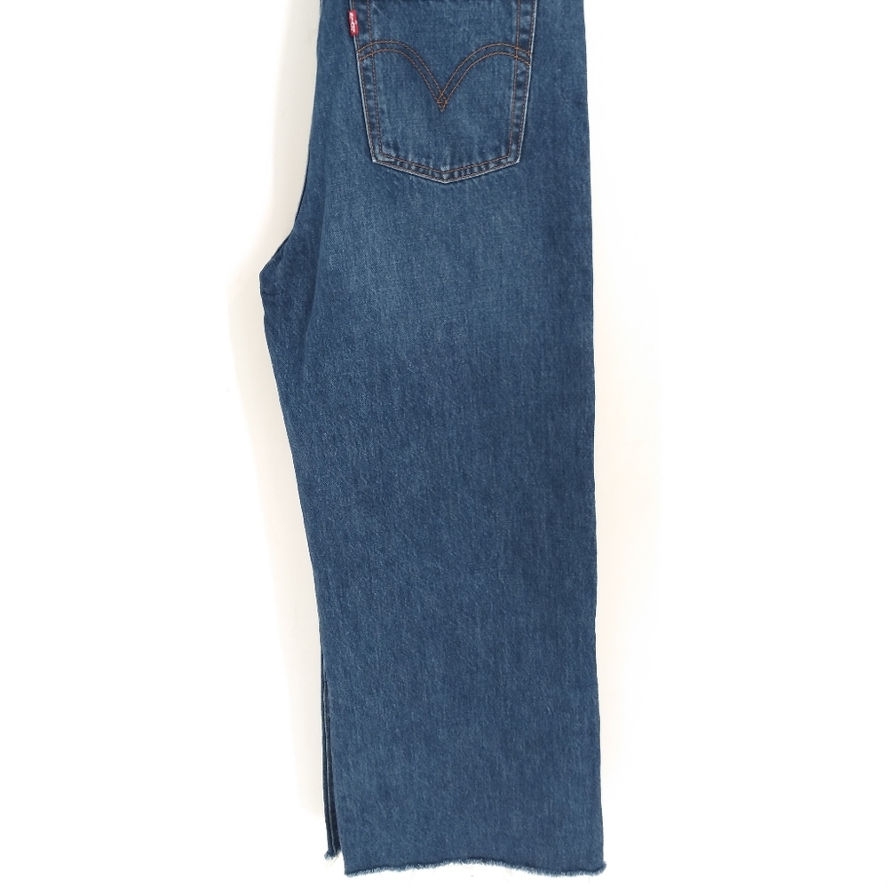 Levi's Premium Ribcage Straight Fringe Bottom - Picture 5 of 11